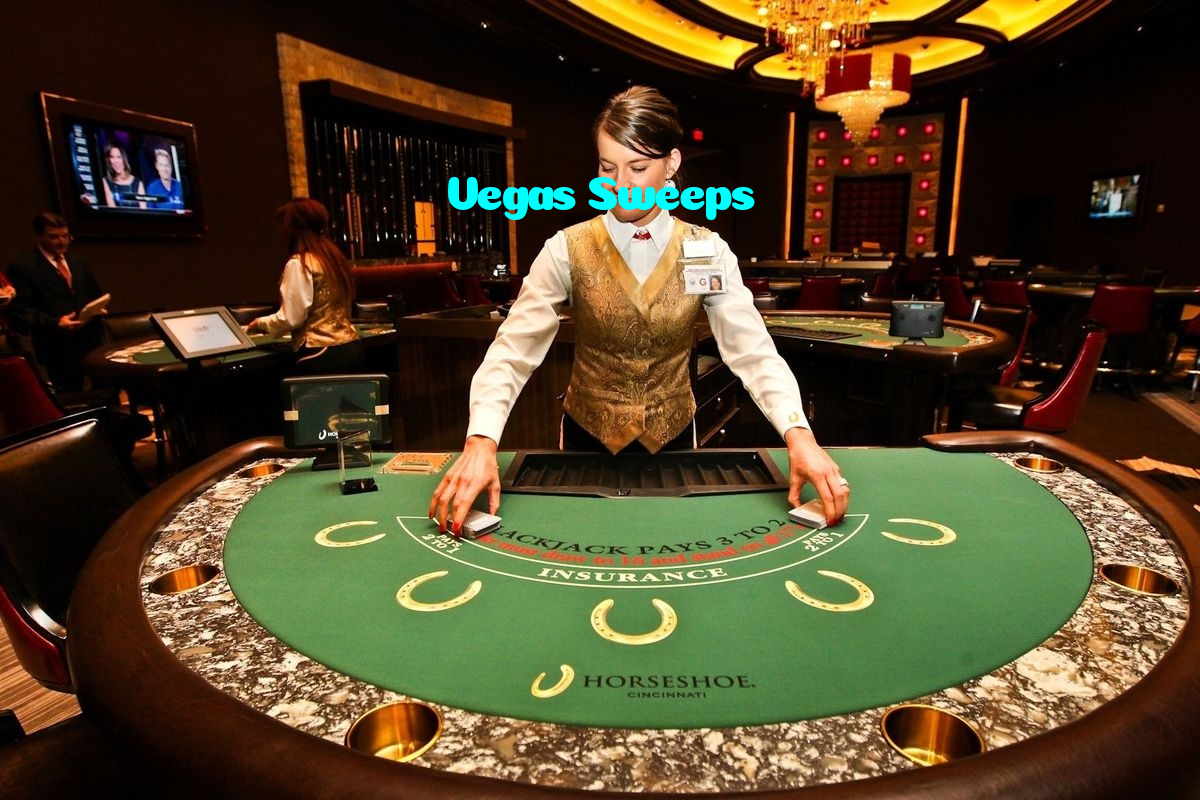 Vegas Sweeps casino presented on mobile device in Pakistan with slots and live games